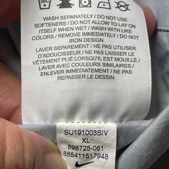 Nike Mater Dei Softball Windbreaker Hoodie XL - Picture 9 of 9